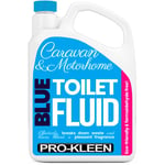 Blue Toilet Chemical Fluid Cleaner for Caravan & Motorhomes 1 x 2L