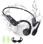 -Casque ¿¿ Conduction Osseuse, Ipx8 Ecouteur Natation Avec Lecteur Mp3 Int¿¿gr¿¿ De 32 Go, ¿¿couteurs Bluetooth 5.3 Casque Sans Fil, Id¿¿al Pour Course ¿¿ Pied, Cyclisme, Fitness Et Bureau