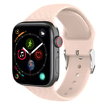 Apple Watch Series 5 40mm 3D strassarmband i silikon - Rosa