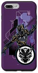 Coque pour iPhone 7 Plus/8 Plus Costume technique Marvel Black Panther Wakanda et masque de panthère