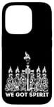 Coque pour iPhone 14 Pro We Got Spirit Cross Flames Ensemble Saints