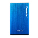 BALALALA 3" Portable External Hard Drive 500GB/1T/2T-USB 3.0 Ultra Slim Aluminum HDD Backup for PC/Desktop/Laptop/TV/Mac/MacBook/Chromebook/Windows