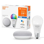 Ledvance Smart+ Bluetooth Filament Bulb & Google Nest Mini (2nd Gen) Bundle E27