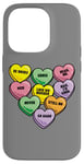 iPhone 14 Pro Funny Candy Heart Anti Valentine's Day Sarcastic Love Joke Case