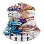 longdai Jojo'S Bizarre Adventure Multifunctional Neck warmer Motorbike mask Men, Women & children