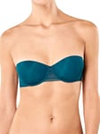 Sloggi Womens Zero Lace Strapless Mulitway Bra - Green material_other - Size 32B