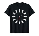 Domino Clock - Domino Player Dominoes Lover Tile Game T-Shirt