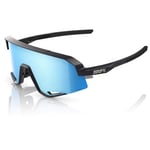 100% Slendale Sunglasses - HiPER Mirror Lens Matt Black / Blue Multilayer Black/HiPER