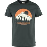 Fjällräven Mens Nature T-shirt (Blå (DARK NAVY/555) X-small)