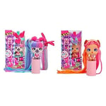 VIP PETS Bow Power Natty + Shiara S6 | Poupée Chien à Collectionner avec Un Look Urbain et des Cheveux Longs de 30 cm à peigner ou décorer - Jouet Cadeau pour Filles +3 Ans