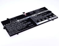 Kompatibelt med Lenovo Yoga 900-13ISK (80SD001PGE), 7.5V, 8700 mAh