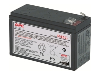 APC Replacement Battery Cartridge #2 - UPS-batteri - 1 x batteri - Bly-syra - svart - för P/N: AP250, BE550-KR, BK500IACH, BP300JPNP, BP500IACH, BX600CI-IN, CP27U13AZ3-F