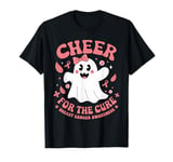 Cheer for the Cure Breast Cancer Awareness Ghost Pink Ribbon T-Shirt