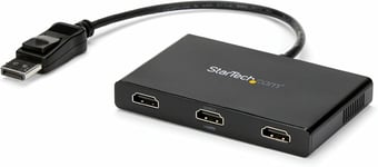 Adaptateur Multi-Moniteur 3 Ports - Hub Mst Dp 1.2 Vers 3X Hdmi - Triple Moniteurs Hdmi 1080P - Mode D'Affichage Étendu Ou Cloné - Windows - Répartiteur Dp Vers 3X Hdmi (Mstdp123Hd)