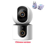 C500 Smart Camera Dual Lens PTZ 360° Pets&Facial Detection 4 Million Pixels Full