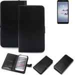 phone Case Wallet Case for ZTE Blade A3 Prime Mobile phone protection black