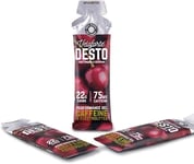 Veloforte Desto Natural Energy Gel (Tart Cherry & Guarana) 33g-4 Pack