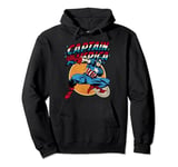 Marvel Captain America Avengers Shield Sweat à Capuche