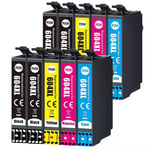 2x Sets Plus 2x Black 604XL Compatible Ink Cartridges for Epson XP-3200 Printer