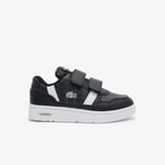 Lacoste Boys Boy's Infants T-Clip Trainers in Black-White - Size UK 5.5 Infant