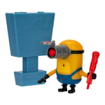 Minions Despicable Me 4 Launch & Blast Mega Mel Action Figure   Push Down On Mel