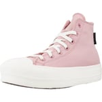 CONVERSE Femme Chuck Taylor All Star Lift Platform Counter Climate Sneaker, Night Flamingo Night Flamingo, 42 EU