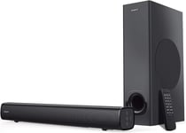 CREATIVE Stage 2.1 Channel Under-monitor Soundbar with Subwoofer for TV, and and