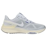 Nike Löparskor Air Zoom Structure 25 - Grå/Vit/Blå Dam, storlek 39