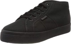 Superga Unisex Adults’ 2578-cotu Gymnastics Shoes, Black (Total Black 997), 3 UK