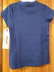 Levis Girls Tshirt Navy Size 4 Years Short Sleeved New Tags