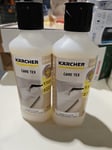 2x 500ml Genuine Karcher Carpet Cleaner RM 762 Care Tex NEW Free P&P