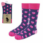 Disney - Minnie Mouse Silhouette Socks (Size 40-46)