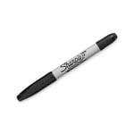 Sharpie Twin Tip 2 in 1 Ultra Fine/Fine Tip Marker - Black 1 Original packaging