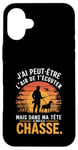 Coque pour iPhone 16 Plus Cadeau idée Drôle Chasseur Homme Chasseur Humour Chasse