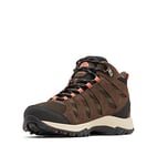 Columbia REDMOND III MID WATERPROOF Chaussures Montantes De Randonnée Et Trekking imperméables Femme, Marron (Cordovan x Dark Coral), 40.5 EU