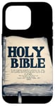 iPhone 16 Pro Pretty Holy Bible Outfit for Books and Christ Lovers Case