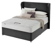 Silentnight Kingsize Memory Divan Bed - Charcoal King Size