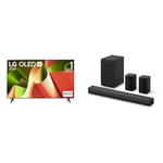 LG TV OLED 2024 | OLED65B4 | 65'' (164 cm) Processeur α8 AI 4K |Dolby Vision & Atmos | Alexa [Classe énergétique F] Barre de Son S40TR 4.1, 400W, Dolby Digital, DTS Digital Surround, HDMI Arc