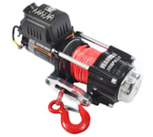 Warrior Winches Ninja 3500 Vinsch, 12V Armortek syntetlina