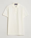 Ralph Lauren Purple Label Monogram Logo Polo Off White