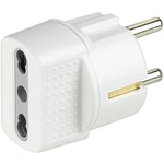 bticino s3625de Blanc Adaptateur de Prise électrique – Adaptateur pour Prise