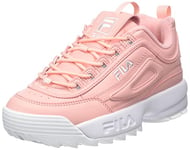 FILA Women's Disruptor wmn Sneaker, Pale Rosette, 2 UK