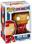 Figurine Pop - Civil War - Iron Man - Funko Pop N°126