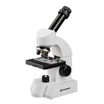 Microscope Bresser Junior 40-640x avec accessoires intelligents avec code QR pour plus d'informations