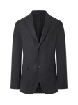 Hackett London Wool Elbow Patch Blazer