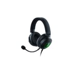 Casque gaming RAZER KRAKEN V3 - Filaire, Noir, Stéréo