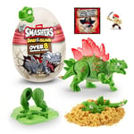 Smashers Dino Island Surprise Mini Egg, Stegosaurus, Dinosaur Collectible Toy, Explorer's Kit, Dinosaur Slime (Stegosaurus)