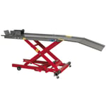 Sealey MC365 Hydraulic Motorcycle Motorbike Lift Ramp Bench 365kg Capacity