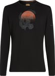 Icebreaker 200 Oasis LS Crewe M'sblack L