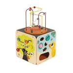 Janod - Cube géant d activités en bois Maxi Looping